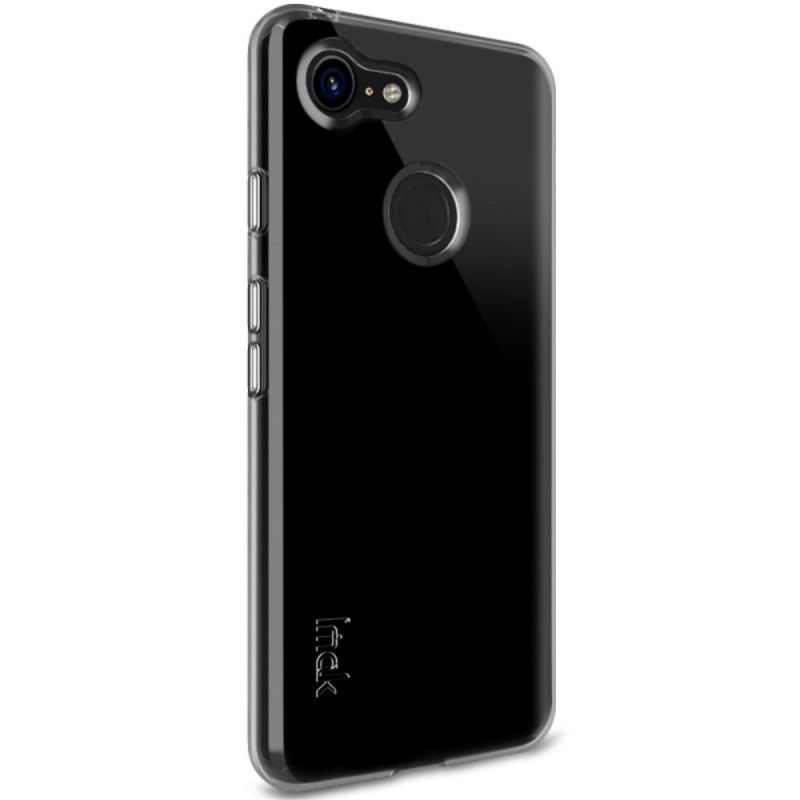 Case Hoesje Google Pixel 3 XL Telefoonhoesje Transparant Imak