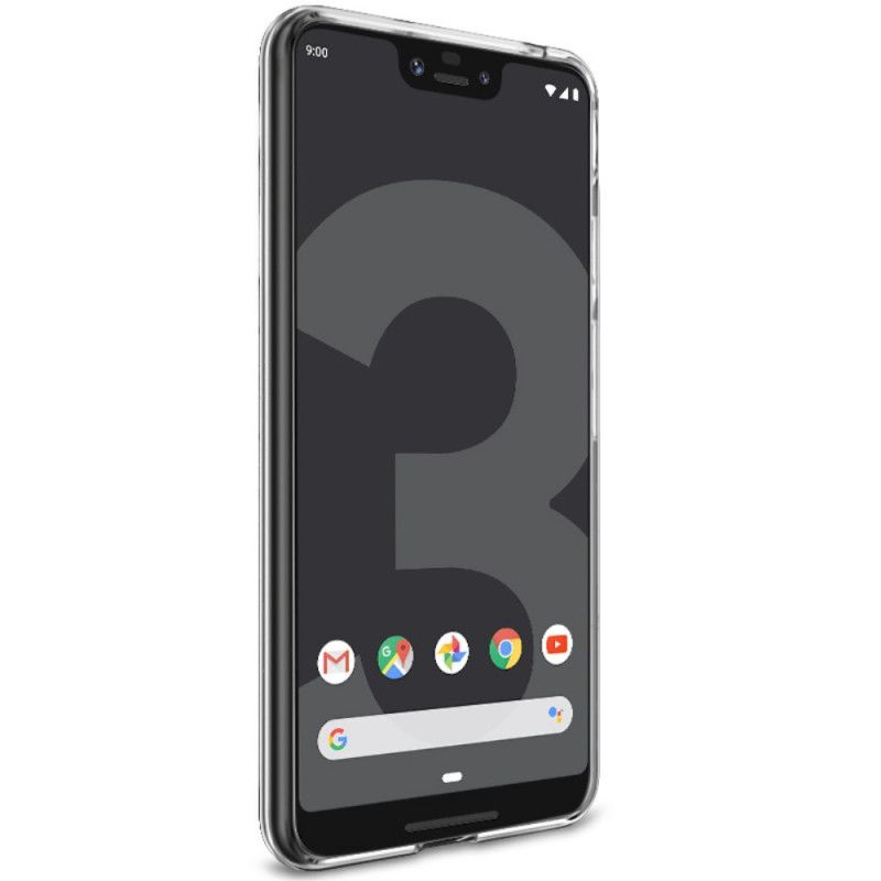 Case Hoesje Google Pixel 3 XL Telefoonhoesje Transparant Imak