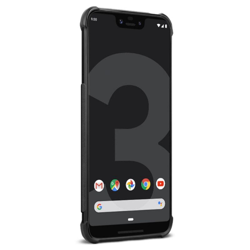 Hoesje Google Pixel 3 XL Imak Geborstelde Koolstofvezel