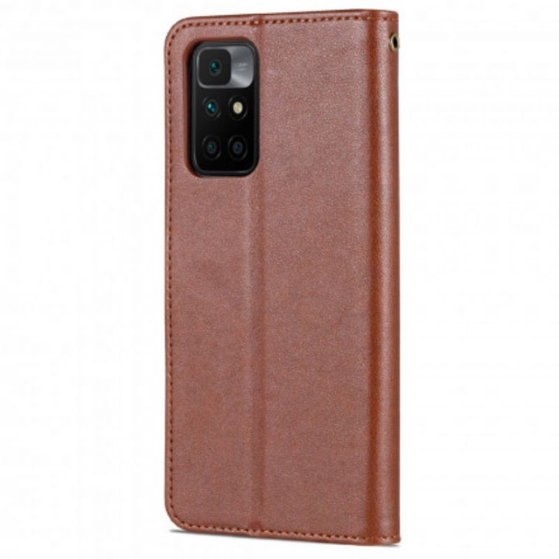 Flip Case Leren Xiaomi Redmi 10 Azns Kunstleer