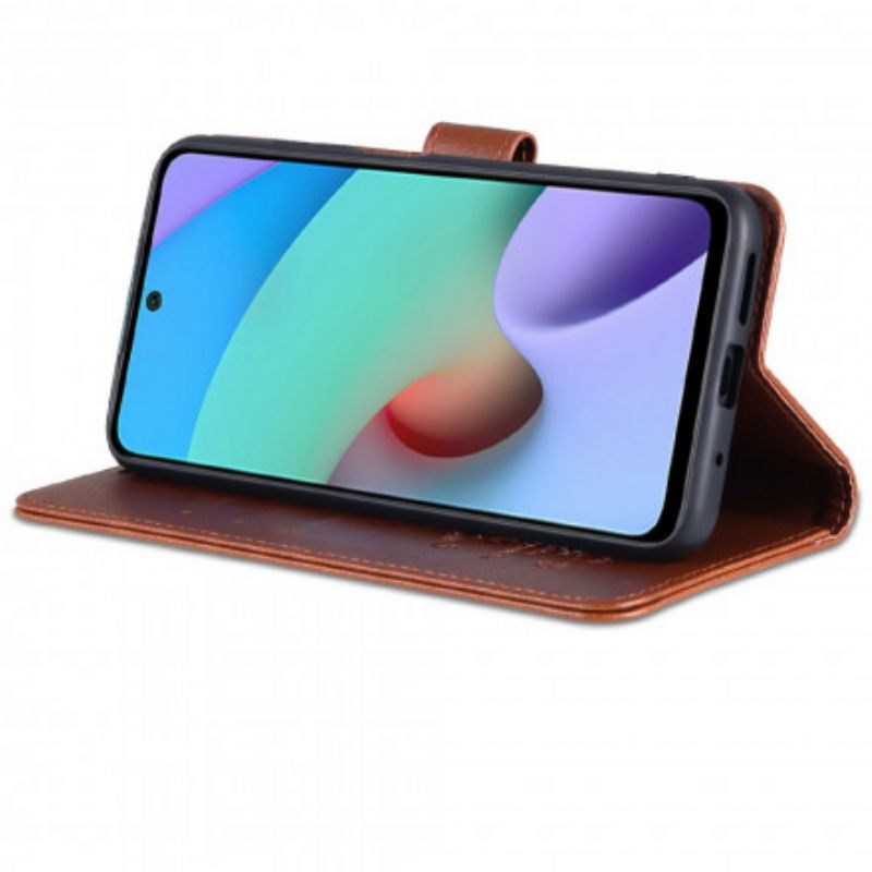 Flip Case Leren Xiaomi Redmi 10 Azns Kunstleer