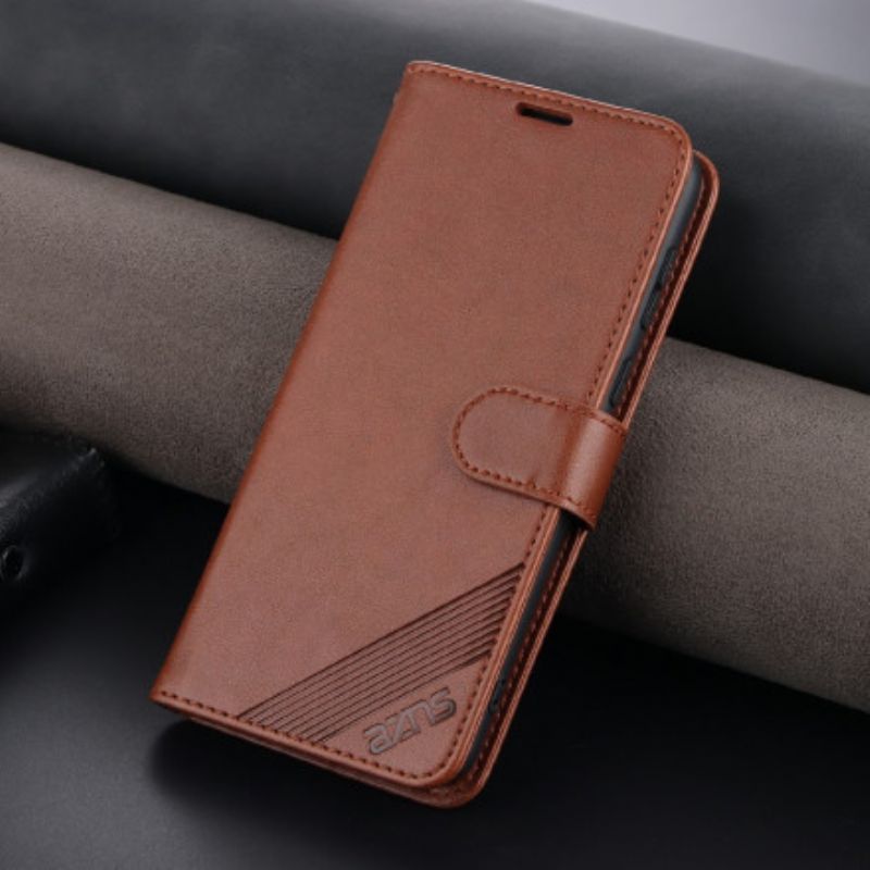 Flip Case Leren Xiaomi Redmi 10 Azns Kunstleer