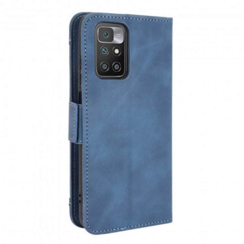 Flip Case Leren Xiaomi Redmi 10 Eersteklas Multikaart