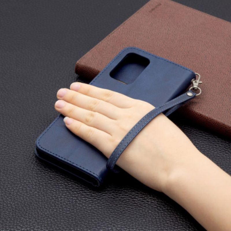 Flip Case Leren Xiaomi Redmi 10 Gladde Flap Schuin