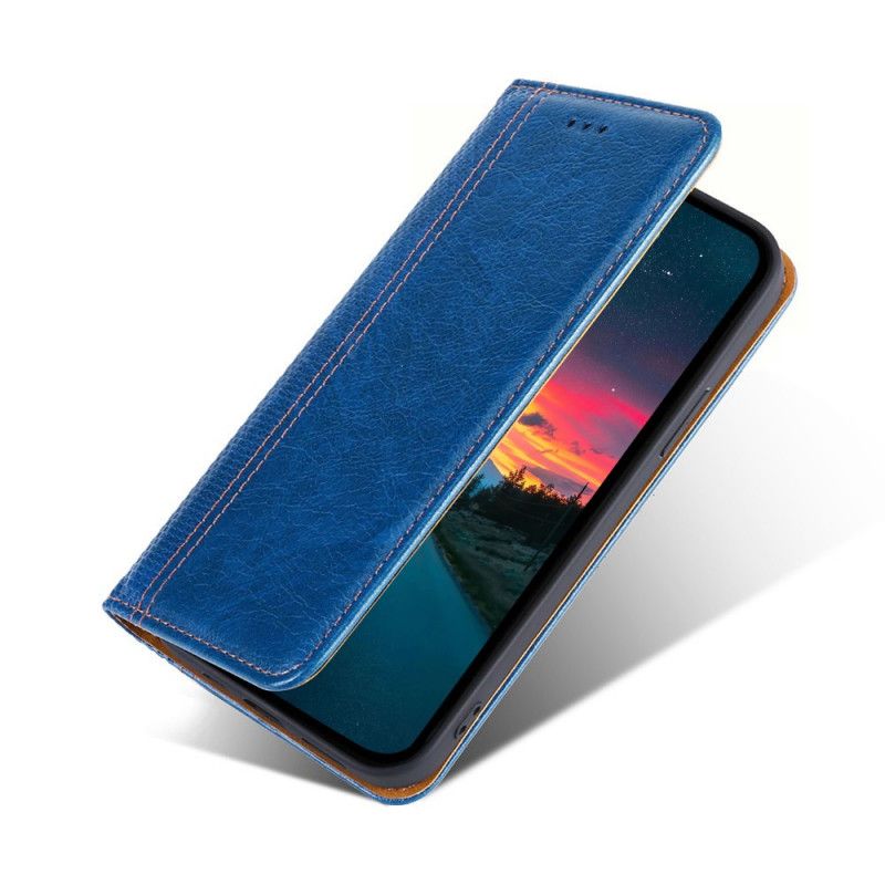 Folio-hoesje Voor Xiaomi Redmi 10 Vintage Lederen Stijl