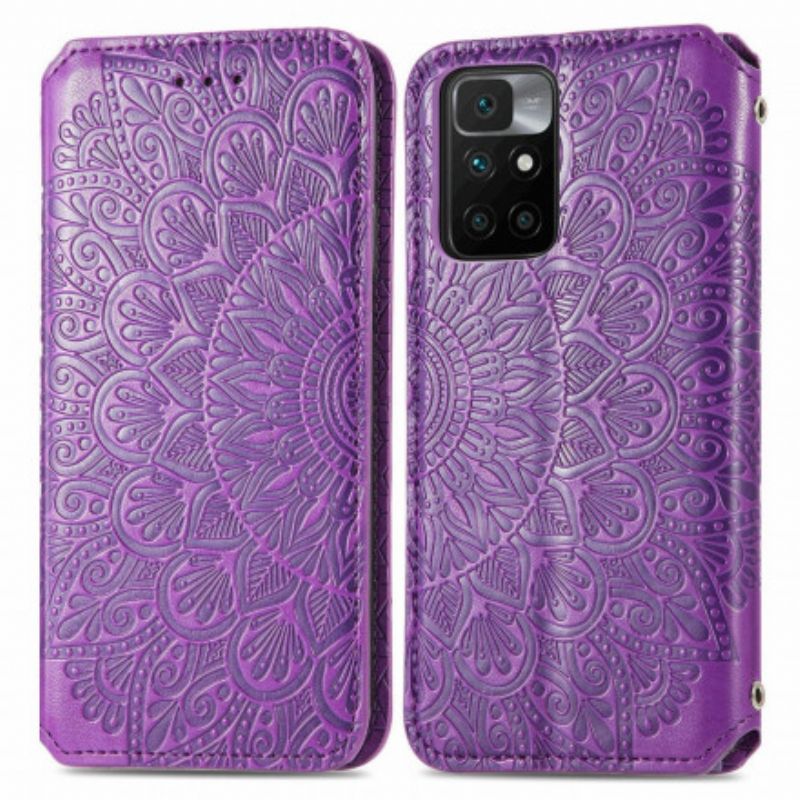 Folio-hoesje Xiaomi Redmi 10 Mandala Bescherming Hoesje