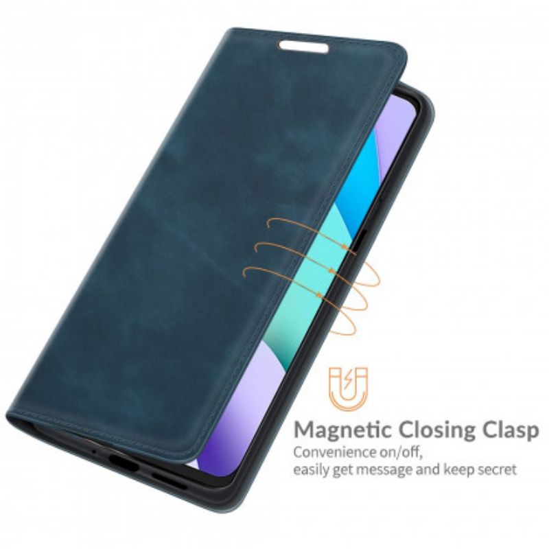 Folio-hoesje Xiaomi Redmi 10 Slim Skin-touch Bescherming Hoesje