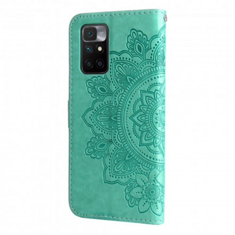 Folio-hoesje Xiaomi Redmi 10 Telefoonhoesje Mandala