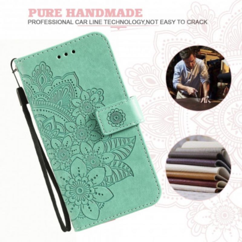 Folio-hoesje Xiaomi Redmi 10 Telefoonhoesje Mandala