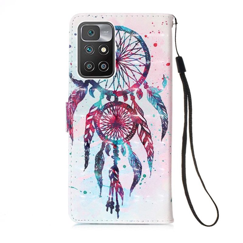 Folio-hoesje Xiaomi Redmi 10 Telefoonhoesje Vang Dromen Aquarel