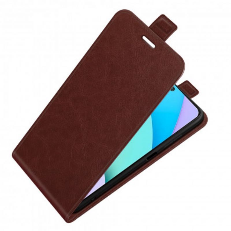 Folio-hoesje Xiaomi Redmi 10 Verticale Klep Met Leereffect