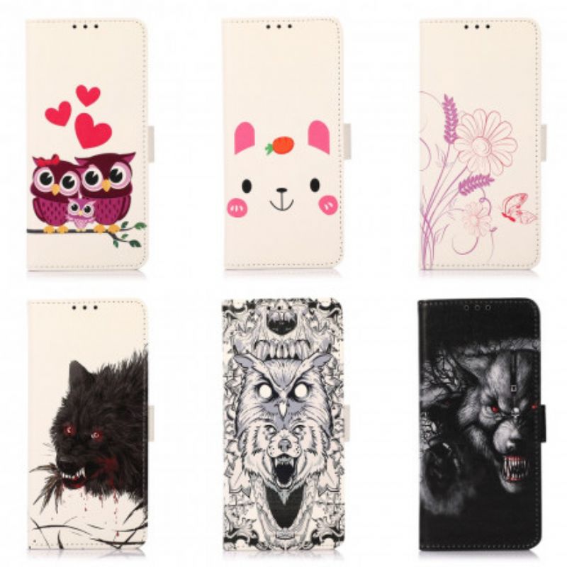 Folio-hoesje Xiaomi Redmi 10 Weerwolf