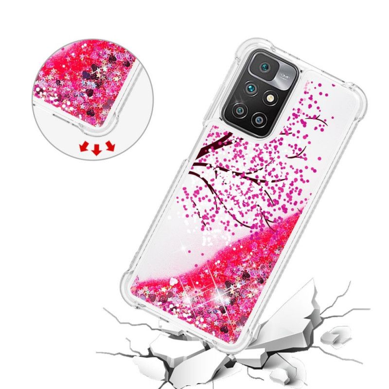 Hoesje Voor Xiaomi Redmi 10 Glitterboom