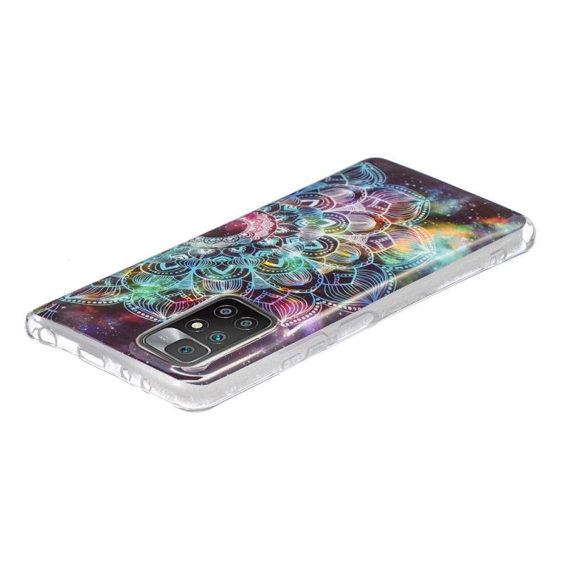 Hoesje Xiaomi Redmi 10 Fluorescerende Gekleurde Mandala