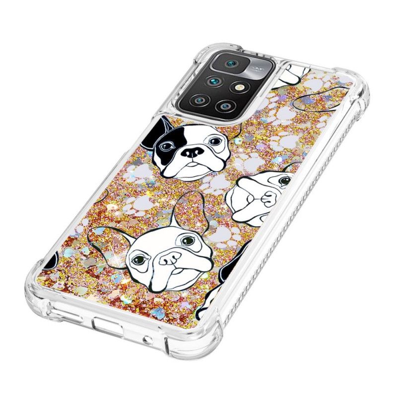 Hoesje Xiaomi Redmi 10 Mr Dog Pailletten