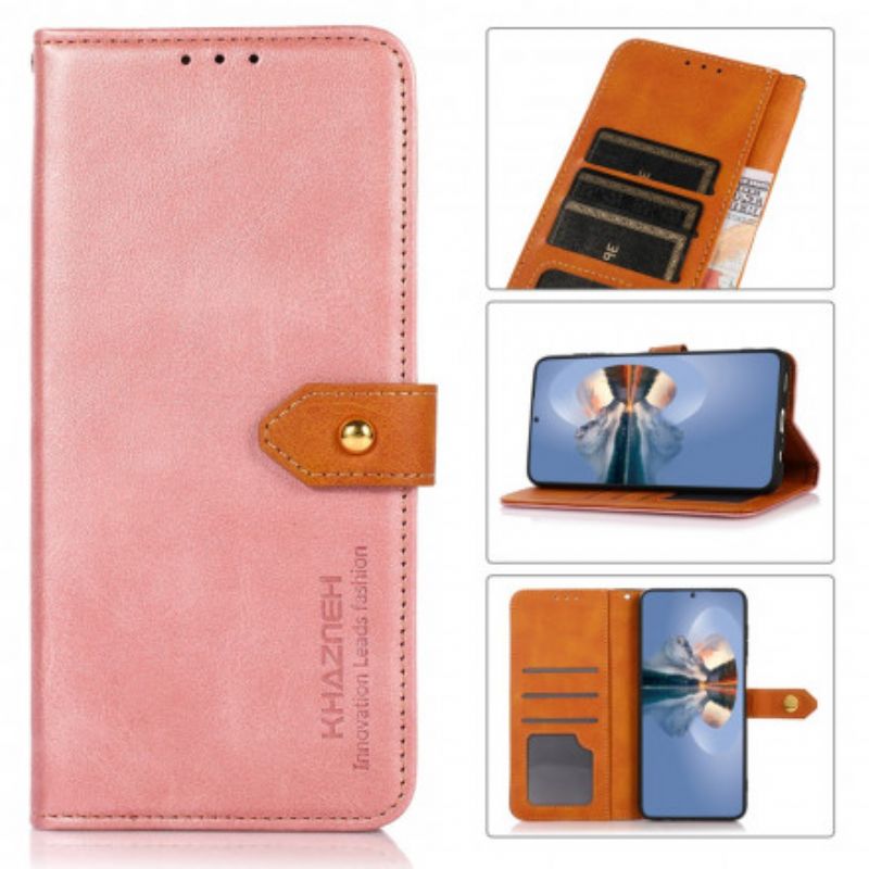 Leren Hoesje Xiaomi Redmi 10 Met Khazneh-riem