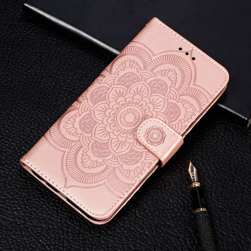 Leren Hoesje Xiaomi Redmi 10 Volledige Mandala Bescherming Hoesje