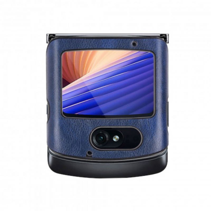 Hoesje Motorola Razr 5g Lychee Kunstleer