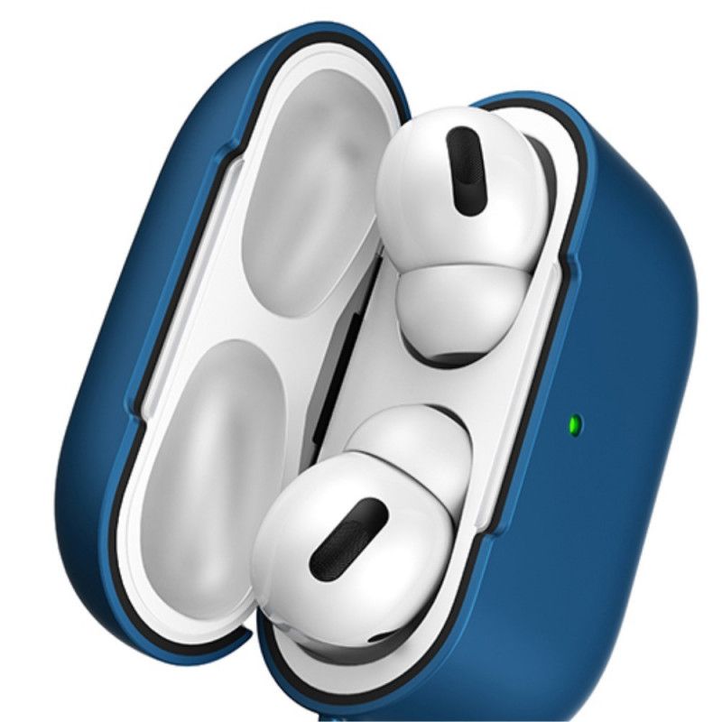 Hoesje AirPods Pro Wit Zwart Mat Oppervlak