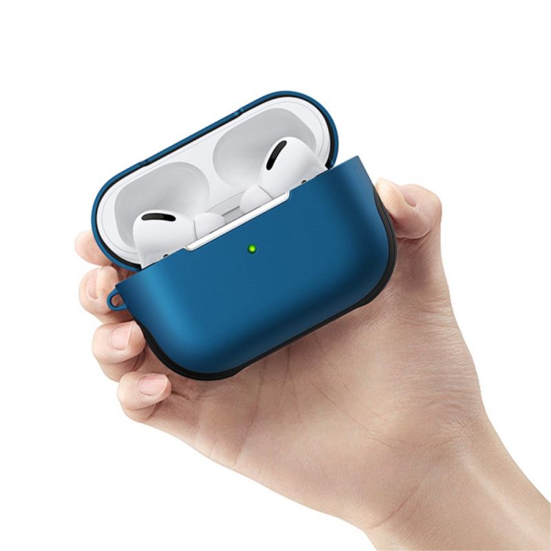 Hoesje AirPods Pro Wit Zwart Mat Oppervlak