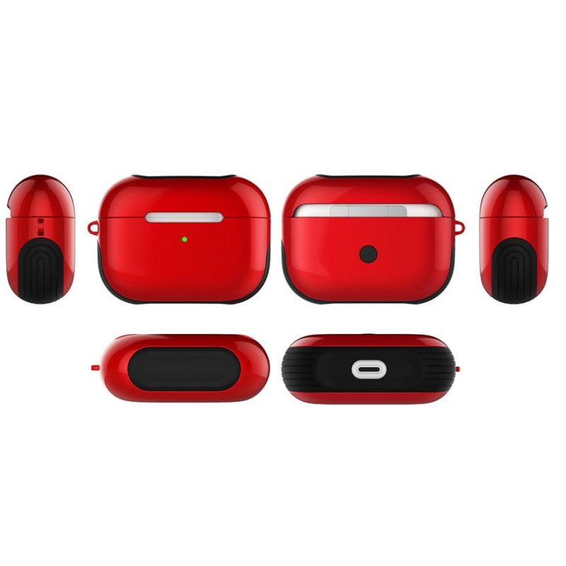 Hoesje voor AirPods Pro Wit Zwart Design Plus