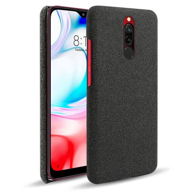 Case Hoesje Xiaomi Redmi 8 Koffie Telefoonhoesje Stof Textuur