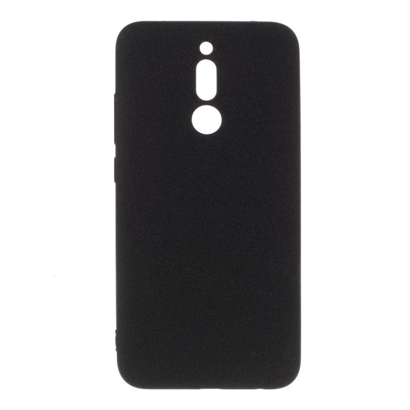 Case Hoesje Xiaomi Redmi 8 Zwart Telefoonhoesje Matte Siliconen