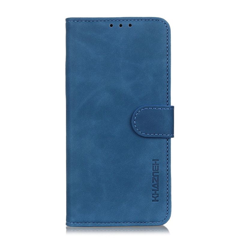 Cover Folio-hoesje Xiaomi Redmi 8 Rood Zwart Telefoonhoesje Vintage Khazneh Leereffect Mat