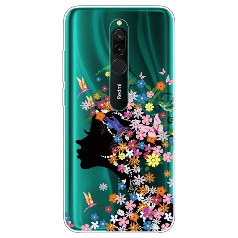 Hoesje voor Xiaomi Redmi 8 Mooi Bloemhoofdje