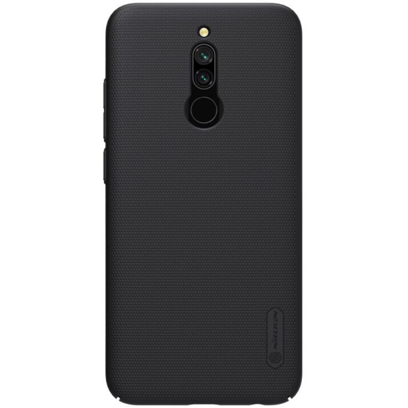 Hoesje Xiaomi Redmi 8 Cyaan Zwart Stijve Frosted Nillkin