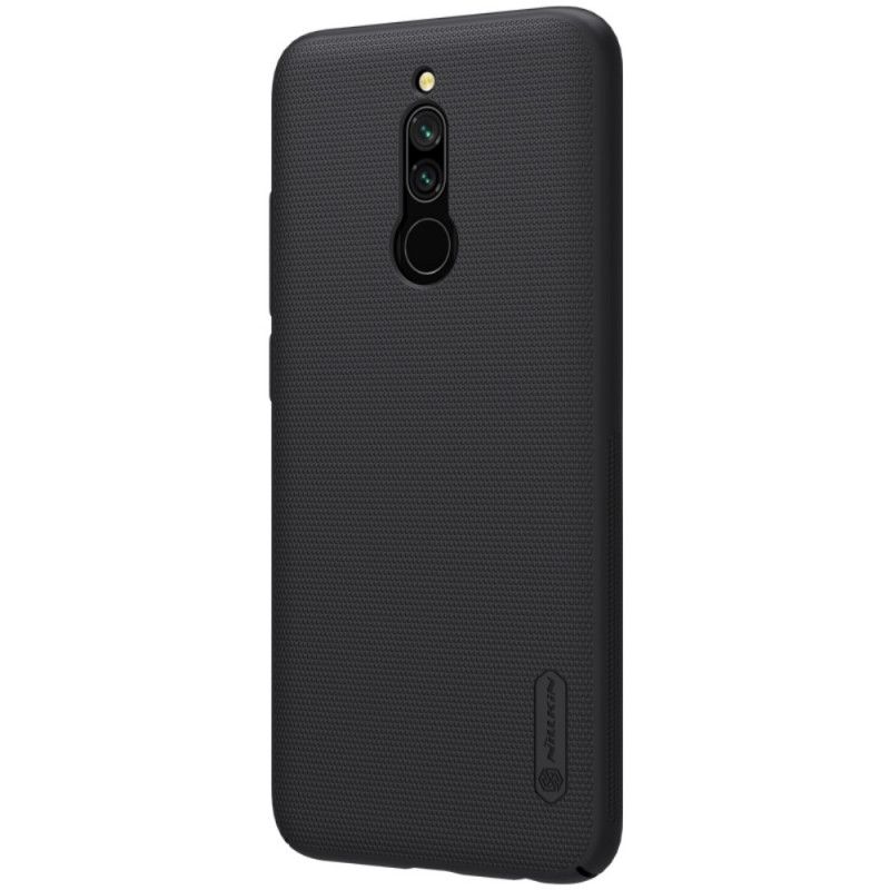 Hoesje Xiaomi Redmi 8 Cyaan Zwart Stijve Frosted Nillkin