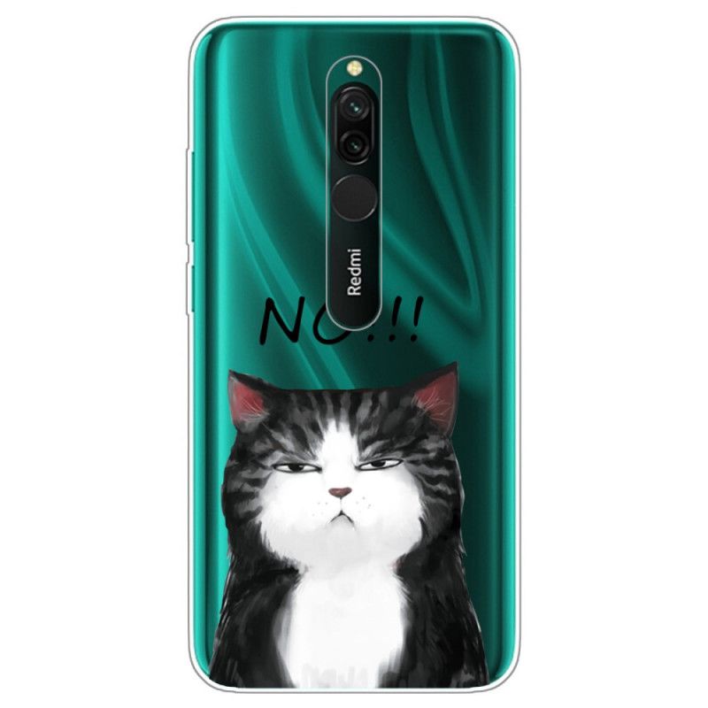 Hoesje Xiaomi Redmi 8 De Kat Die Nee Zegt