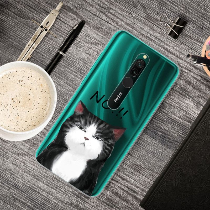 Hoesje Xiaomi Redmi 8 De Kat Die Nee Zegt