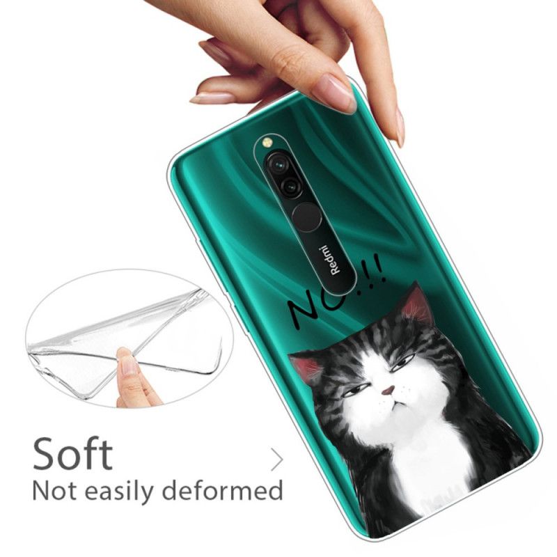 Hoesje Xiaomi Redmi 8 De Kat Die Nee Zegt