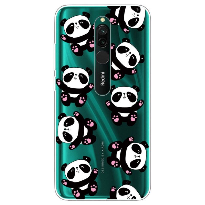 Hoesje Xiaomi Redmi 8 Leuke Panda'S