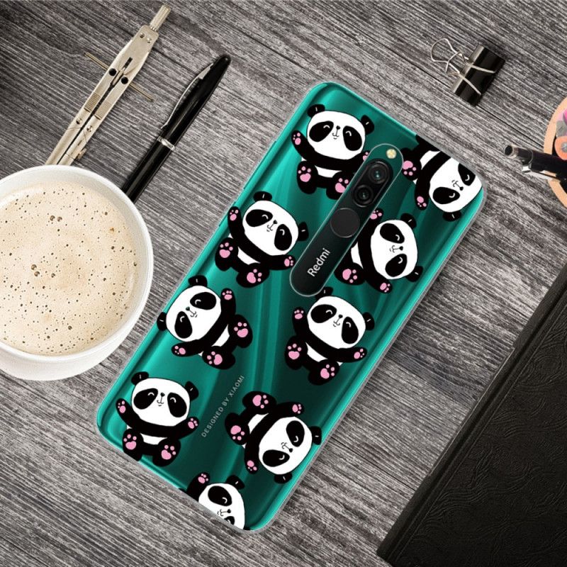 Hoesje Xiaomi Redmi 8 Leuke Panda'S