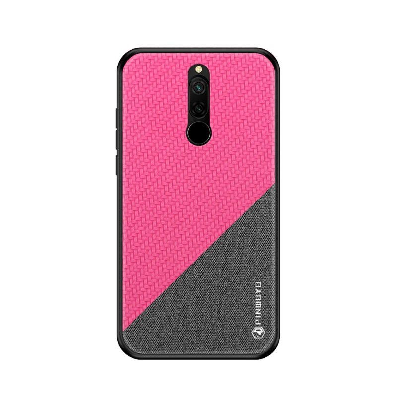 Hoesje Xiaomi Redmi 8 Magenta Zwart Pinwuyo Eer-Serie