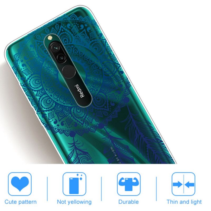 Hoesje Xiaomi Redmi 8 Unieke Bloemenmandala