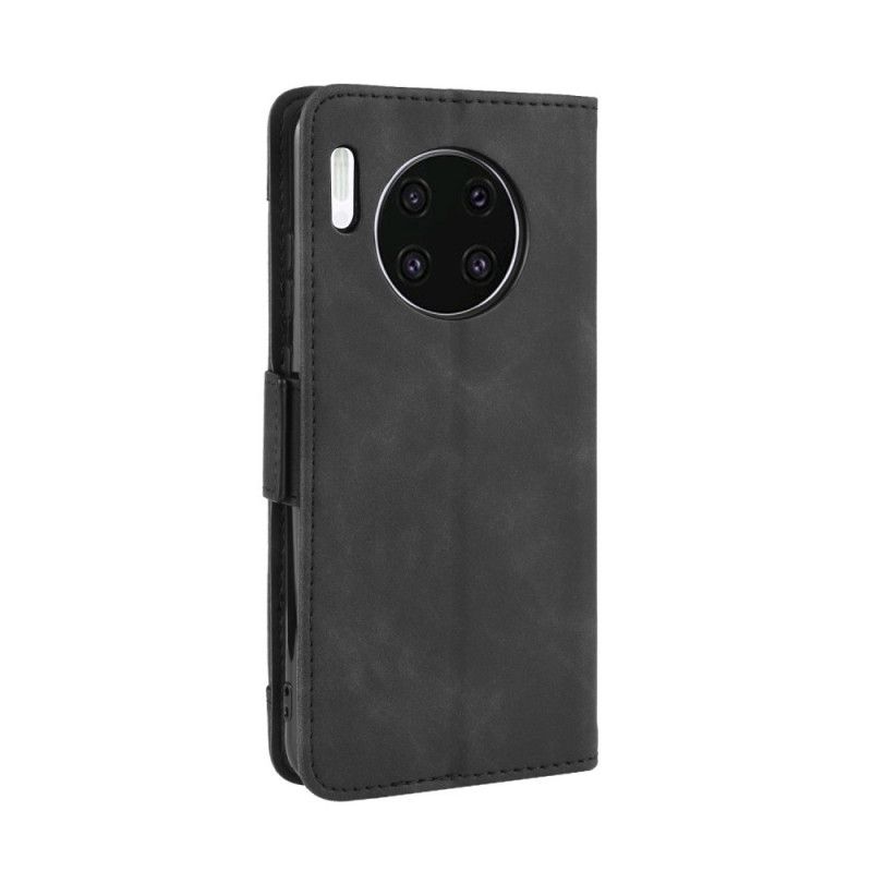 Cover Folio-hoesje Huawei Mate 30 Rood Zwart Telefoonhoesje Eerste Klas Multikaart