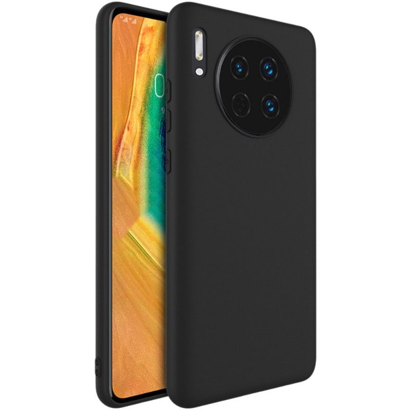 Cover Hoesje Huawei Mate 30 Groen Zwart Telefoonhoesje Uc-1 Serie Siliconen Mat Imak