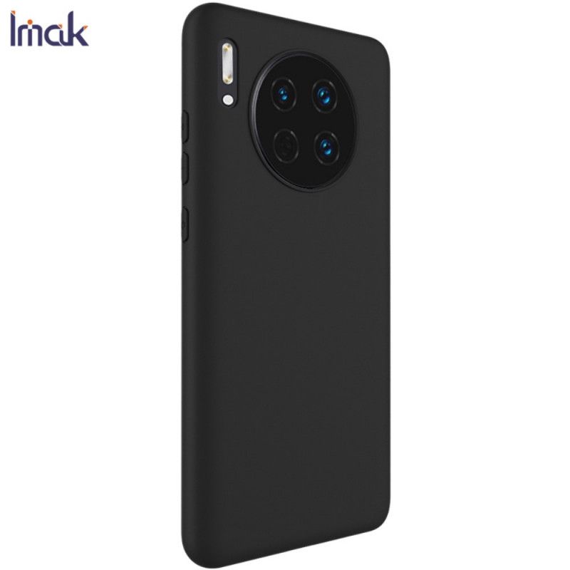 Cover Hoesje Huawei Mate 30 Groen Zwart Telefoonhoesje Uc-1 Serie Siliconen Mat Imak