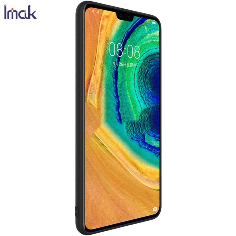 Cover Hoesje Huawei Mate 30 Groen Zwart Telefoonhoesje Uc-1 Serie Siliconen Mat Imak