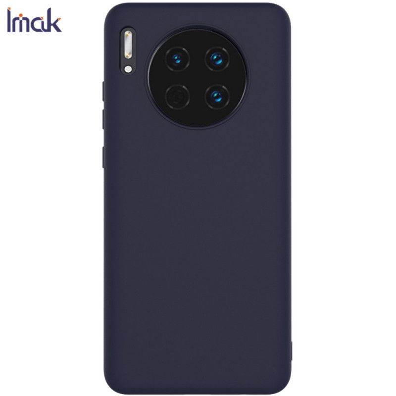 Cover Hoesje Huawei Mate 30 Groen Zwart Telefoonhoesje Uc-1 Serie Siliconen Mat Imak