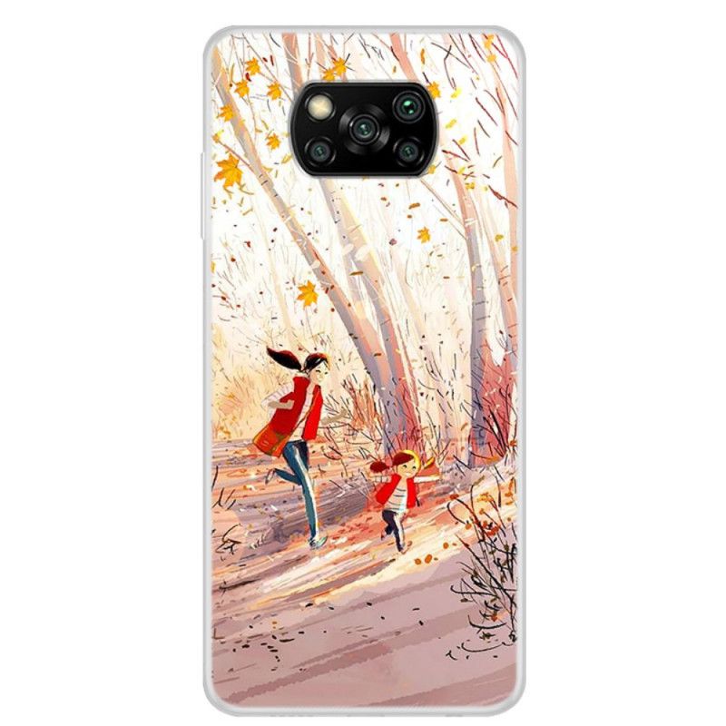 Hoesje Xiaomi Poco X3 Herfstlandschap