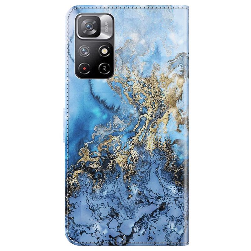 Bescherming Hoesje Xiaomi Redmi Note 11 / Poco M4 Pro 5g Crazy Marble