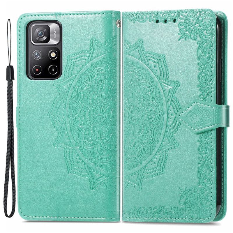 Bescherming Hoesje Xiaomi Redmi Note 11 / Poco M4 Pro 5g Mandala Middeleeuwen