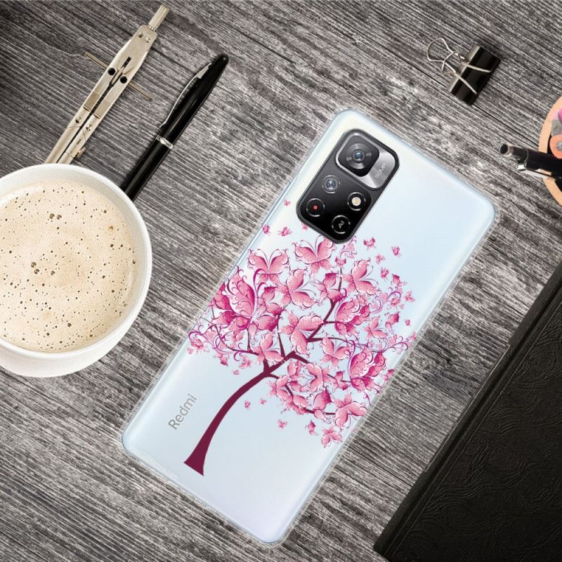 Cover Hoesje Xiaomi Redmi Note 11 / Poco M4 Pro 5g Telefoonhoesje Vlinderboom