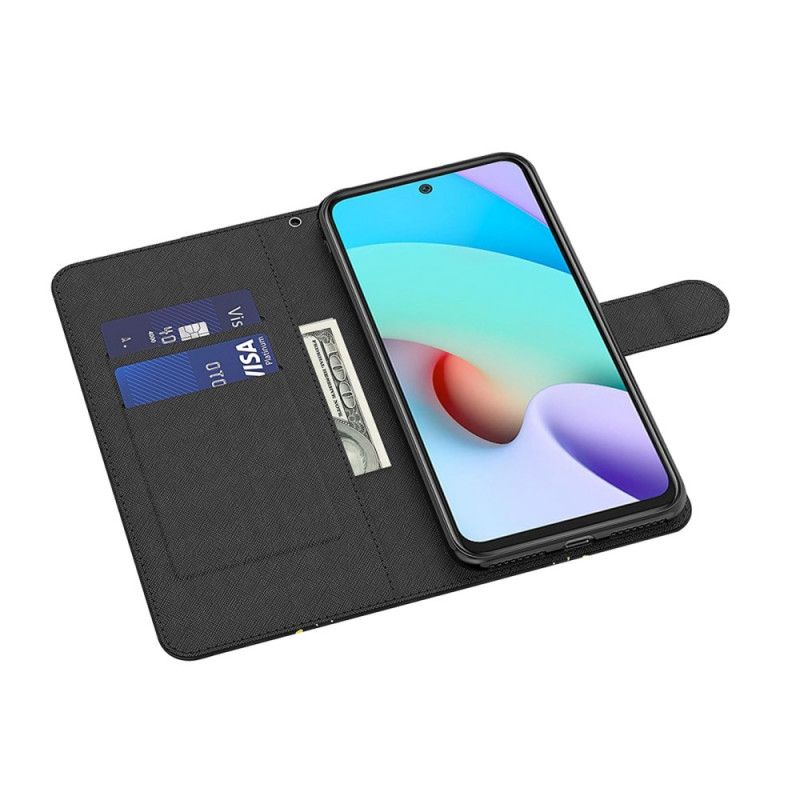 Flip Case Leren Xiaomi Redmi Note 11 / Poco M4 Pro 5g Chique Kant