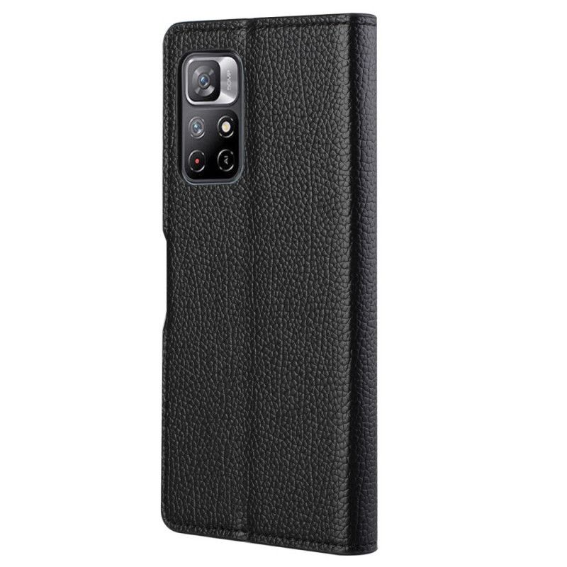 Flip Case Leren Xiaomi Redmi Note 11 / Poco M4 Pro 5g Litchi-leereffect