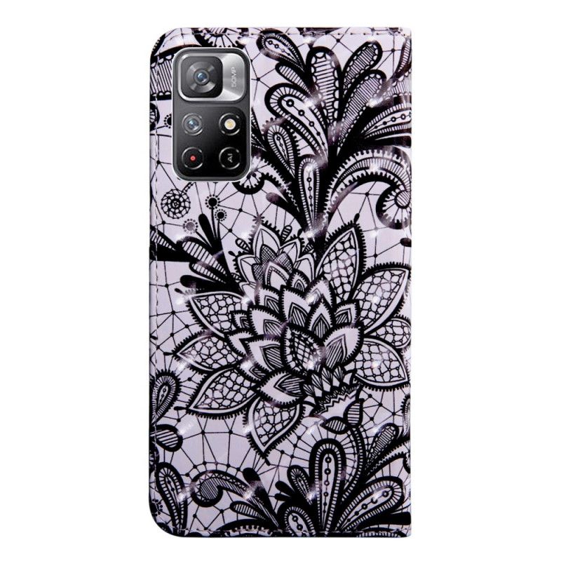 Flip Case Leren Xiaomi Redmi Note 11 / Poco M4 Pro 5g Volledig Kant